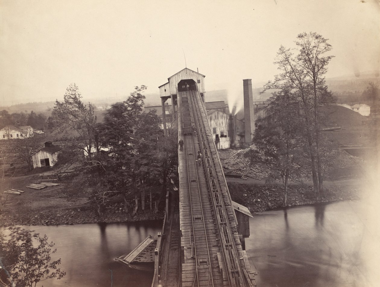 Von Storch Breaker, Del. & Hudson Canal Co. by Thomas H. Johnson