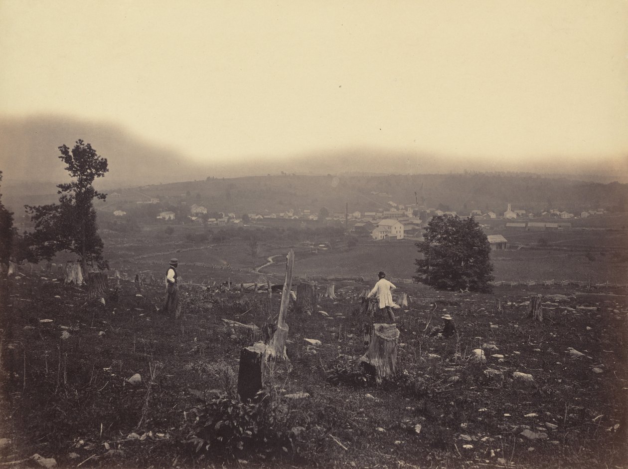 Waymart, Del. & Hudson Canal Co., c. 1863-1865. by Thomas H. Johnson