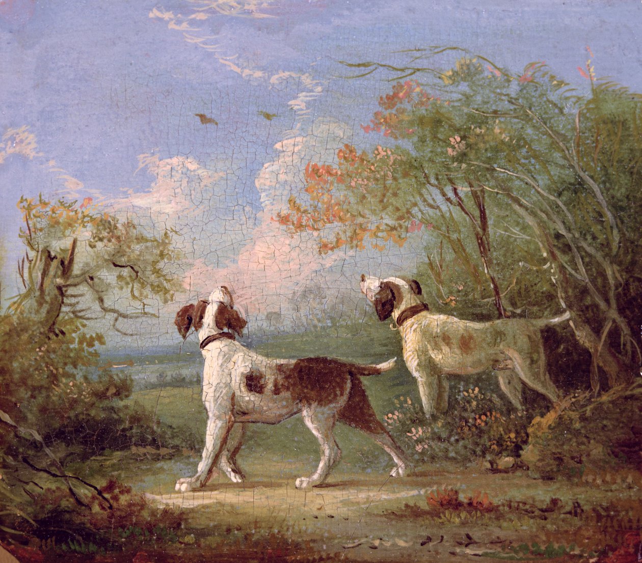 Bir manzarada İspanyollar by Thomas Hand