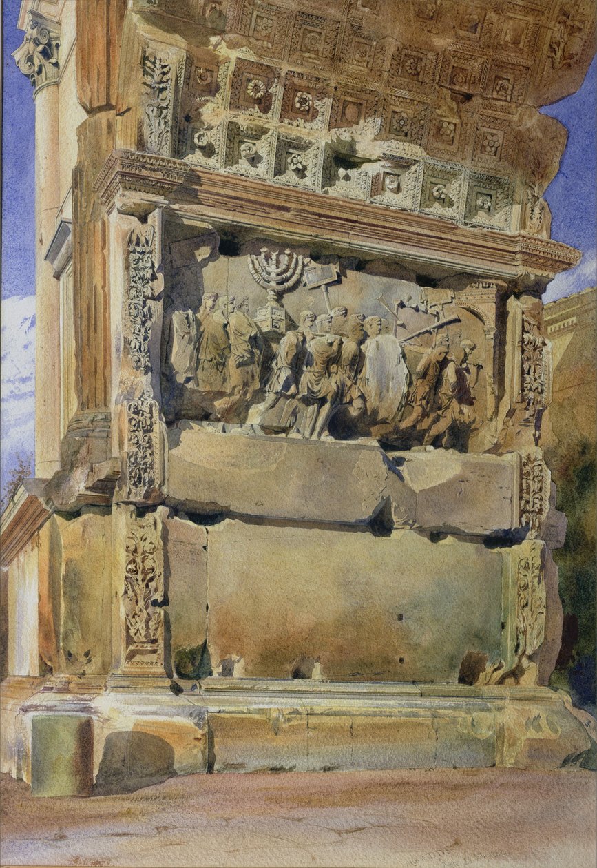 Titus Kemeri, Roma, 1842 by Thomas Hartley Cromek
