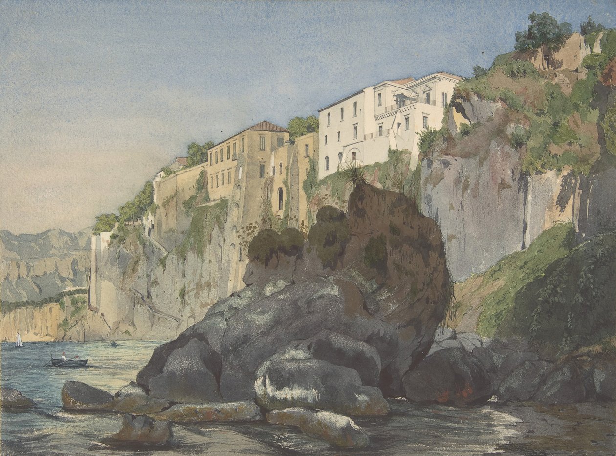 19. yüzyılın ortalarında Sorrento