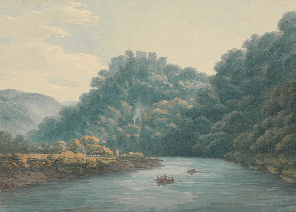 Wye'daki Goodrich Kalesi by Thomas Hearne