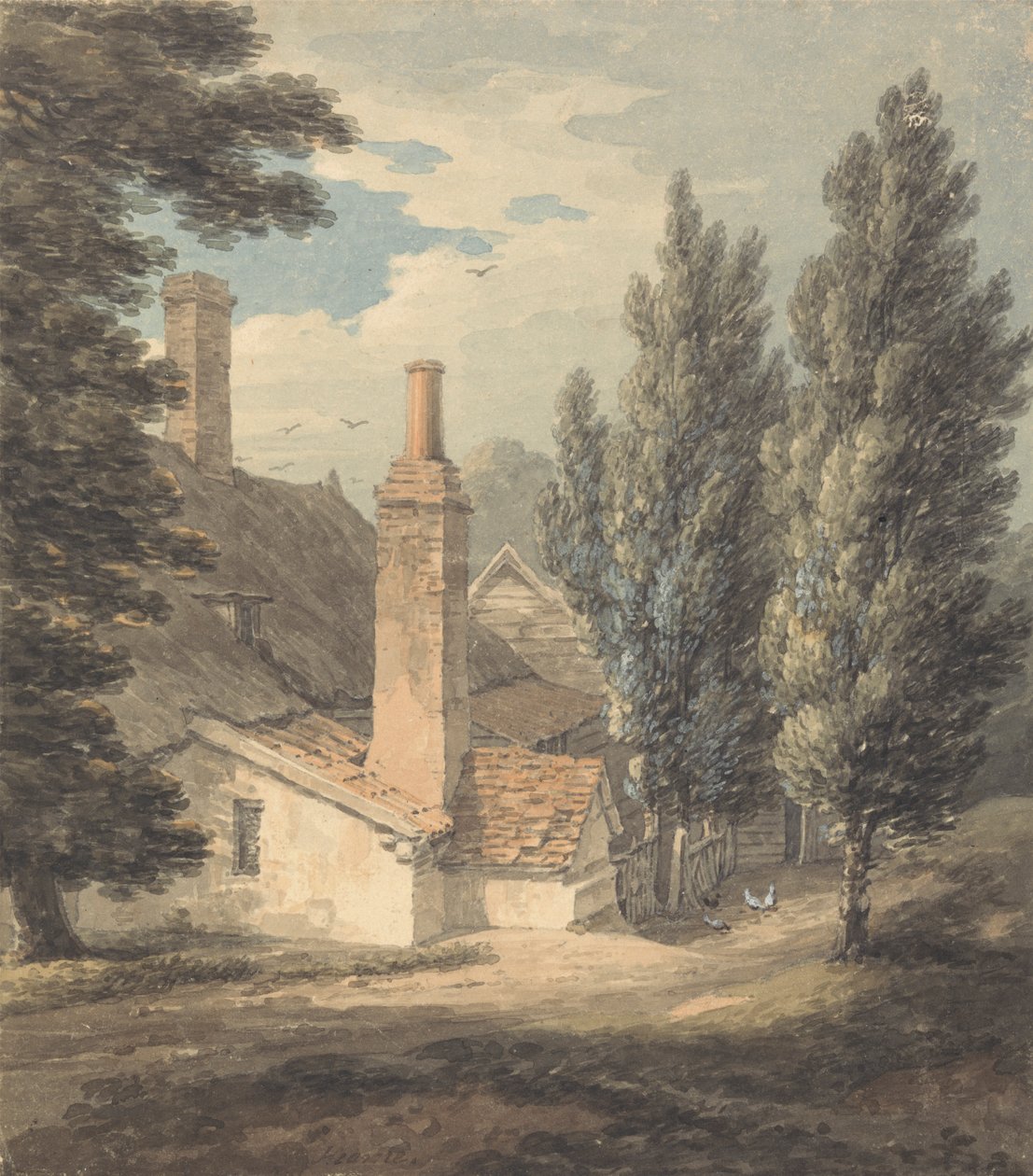 Çiftlik Evi Arkası by Thomas Hearne