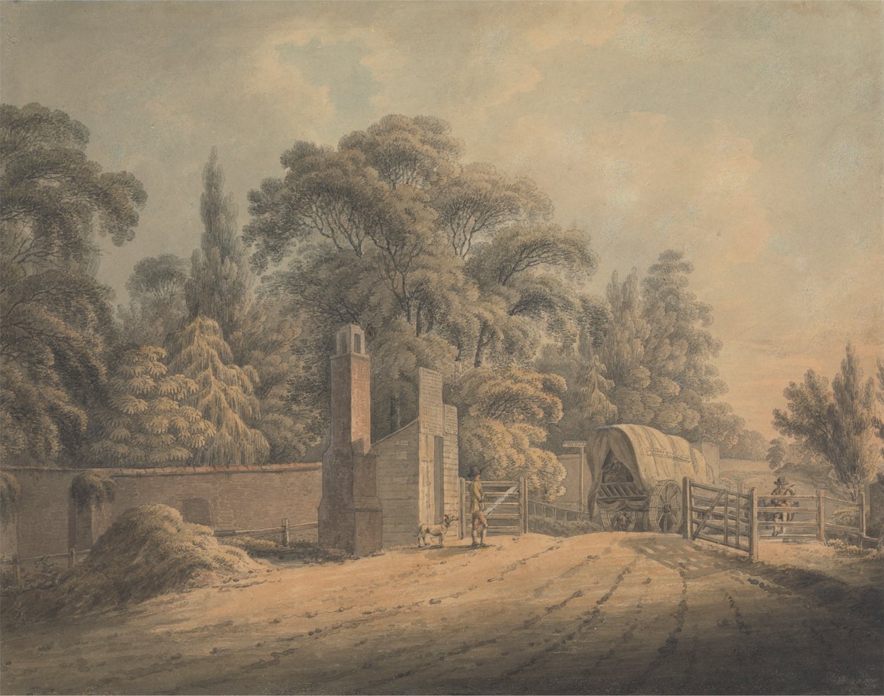 Bayswater Paralı Yolu by Thomas Hearne