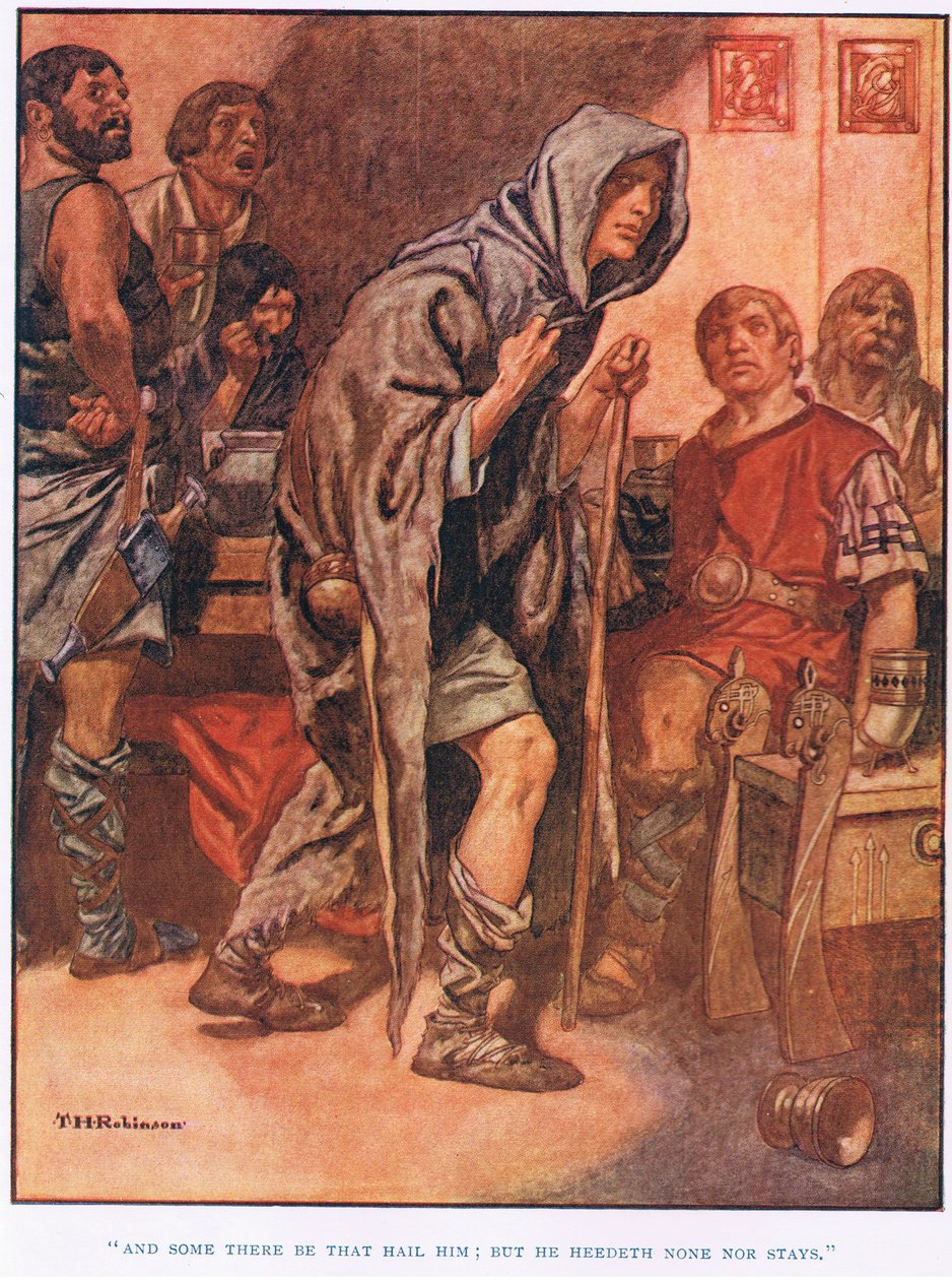 Ve bazıları onu selamlıyor (lito) by Thomas Heath Robinson