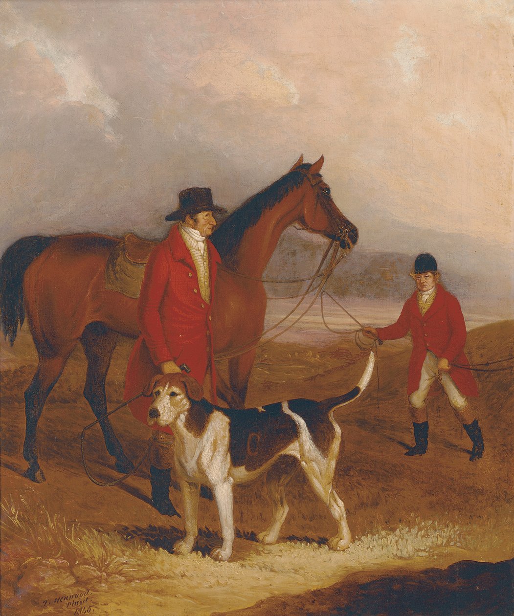 Eski Druid, Richard King Sampson, Av. ve John Presse, 1845 ile by Thomas Henwood