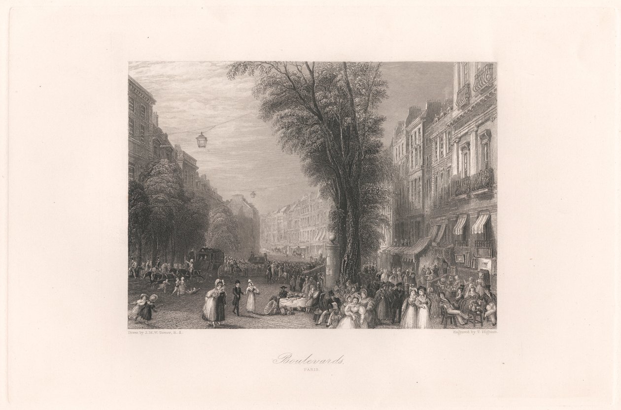 Bulvarlar, Paris by Thomas Higham