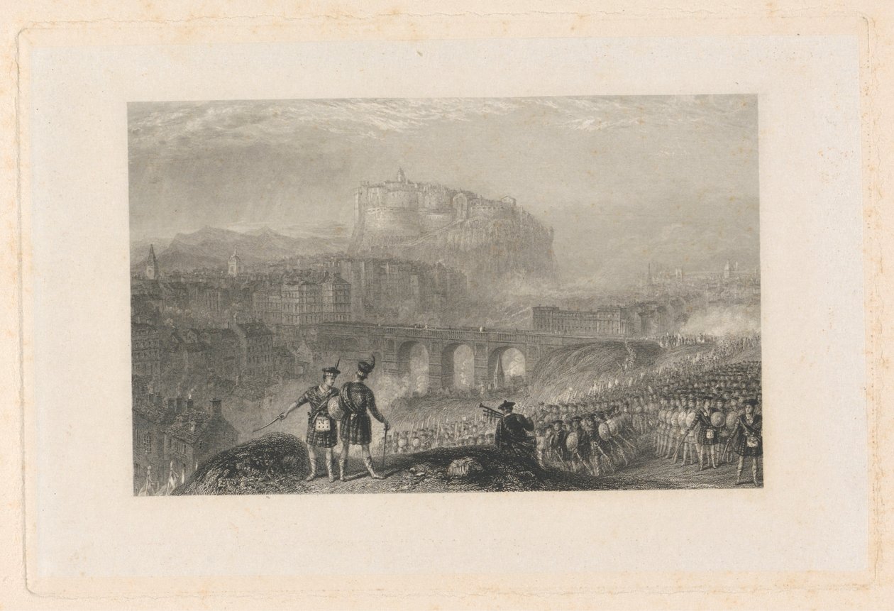 Edinburgh - İskoçyalıların Yürüyüşü by Thomas Higham