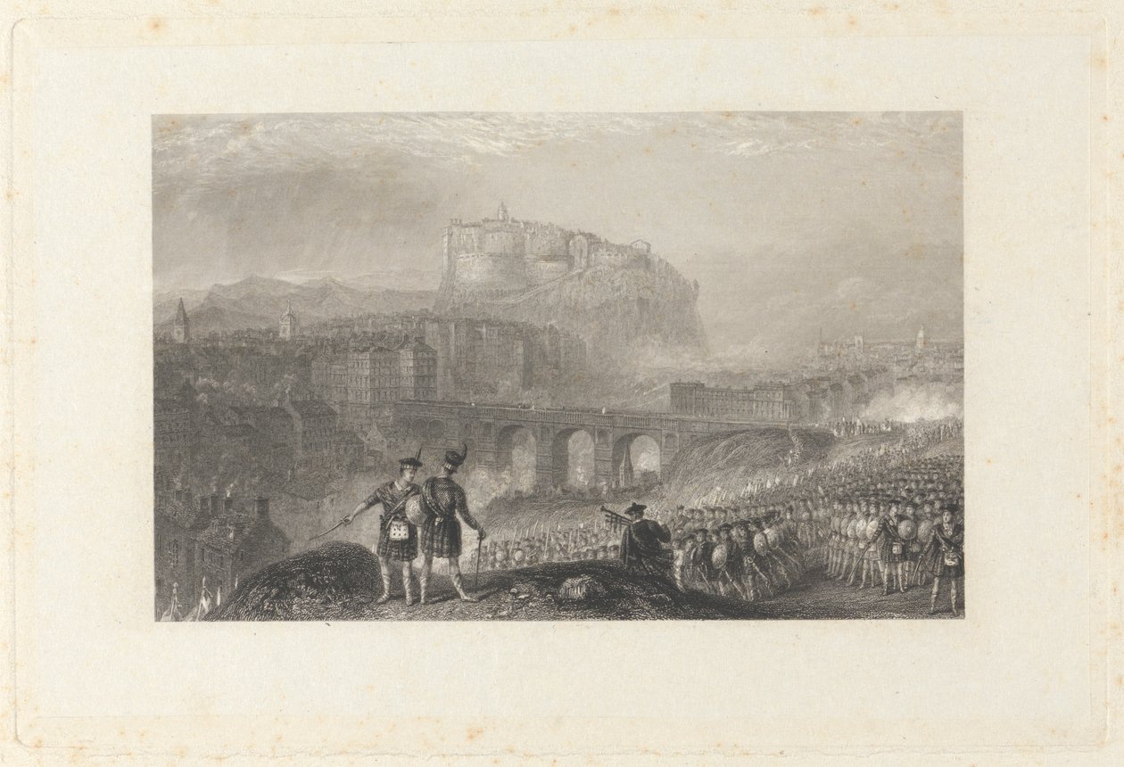 Edinburgh - İskoçyalıların Yürüyüşü by Thomas Higham
