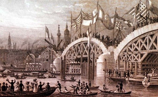 Thomas Higham (1796-1844) pub tarafından oyulmuş, Bitmemiş Kemerler altında Lord Mayor