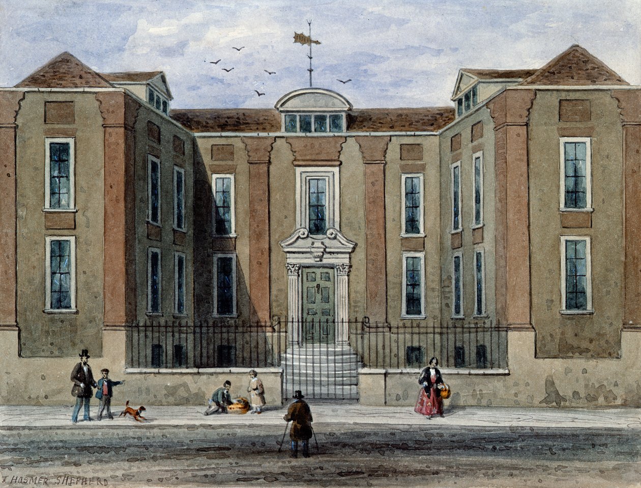 Pitchet Hall adında bir Antik Konak, Union St.