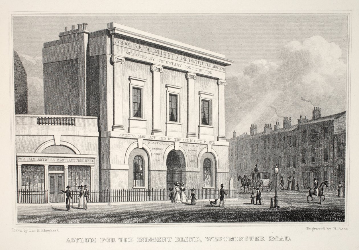 Indigent Blind için İltica, Westminster Road, 