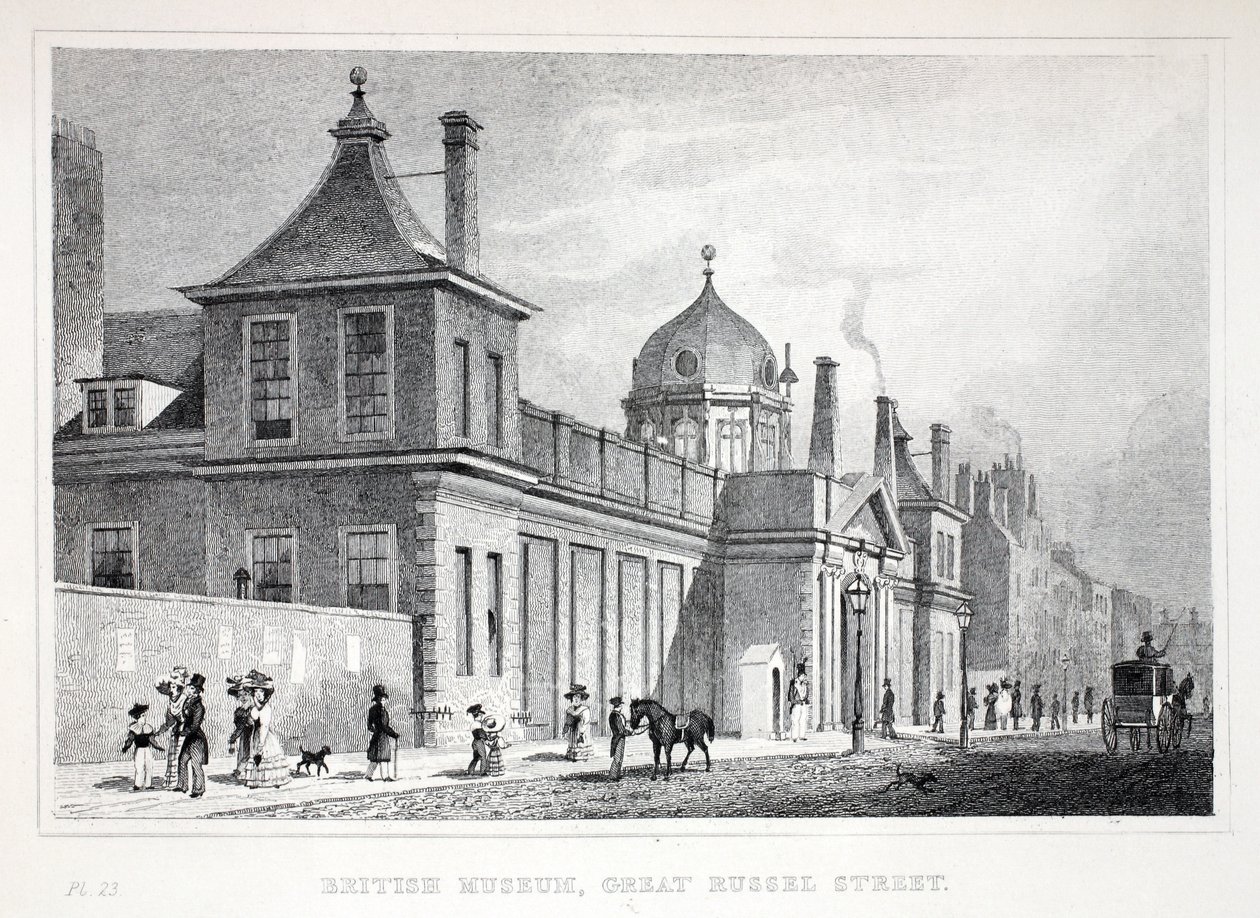 British Museum, Great Russell Street, 