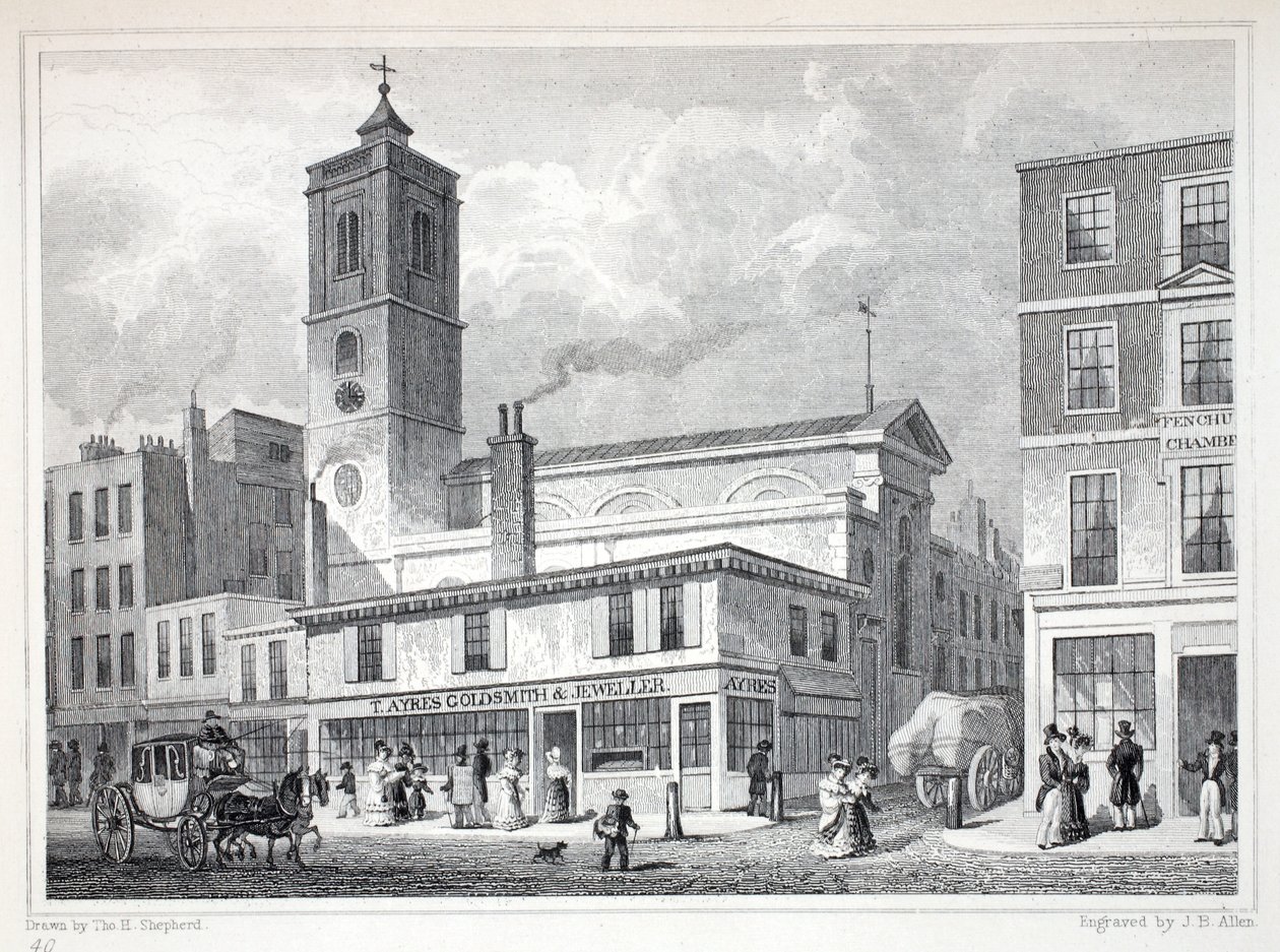 St Dionis Kilisesi, Backchurch, 