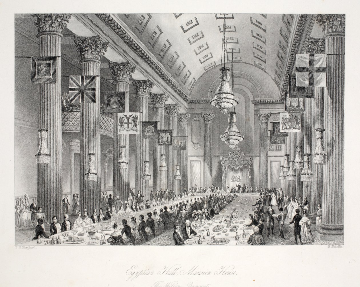 Mısır Salonu, Mansion House, 
