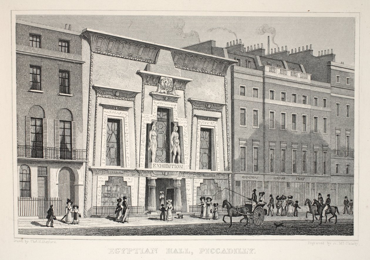 Mısır Salonu, Piccadilly, 