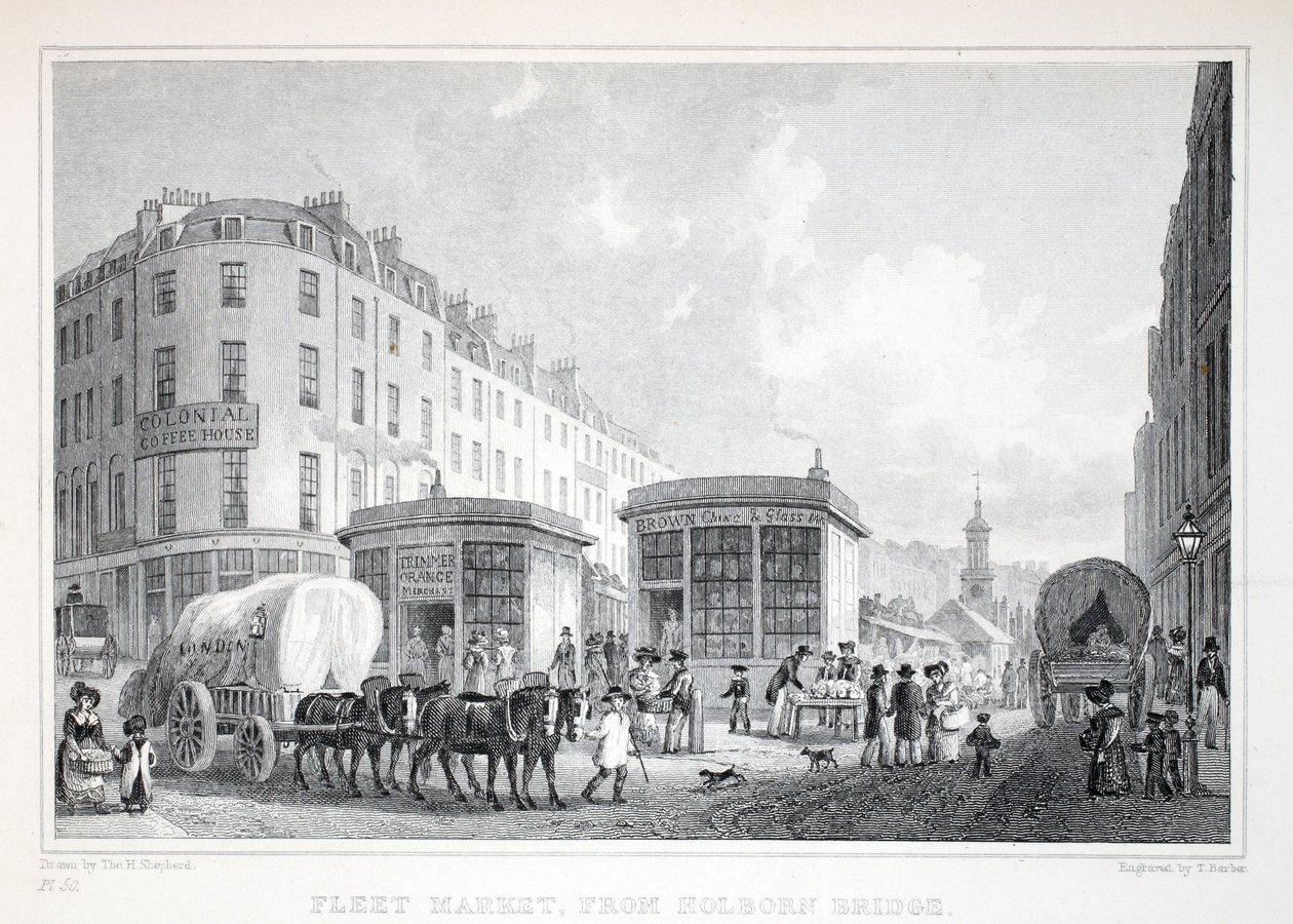 Fleet Caddesi, Holborn Köprüsü
