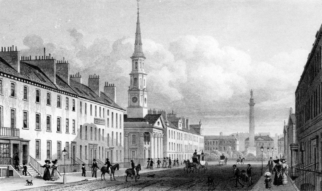 George Street, St. Andrew Kilisesi ve Lord Melville
