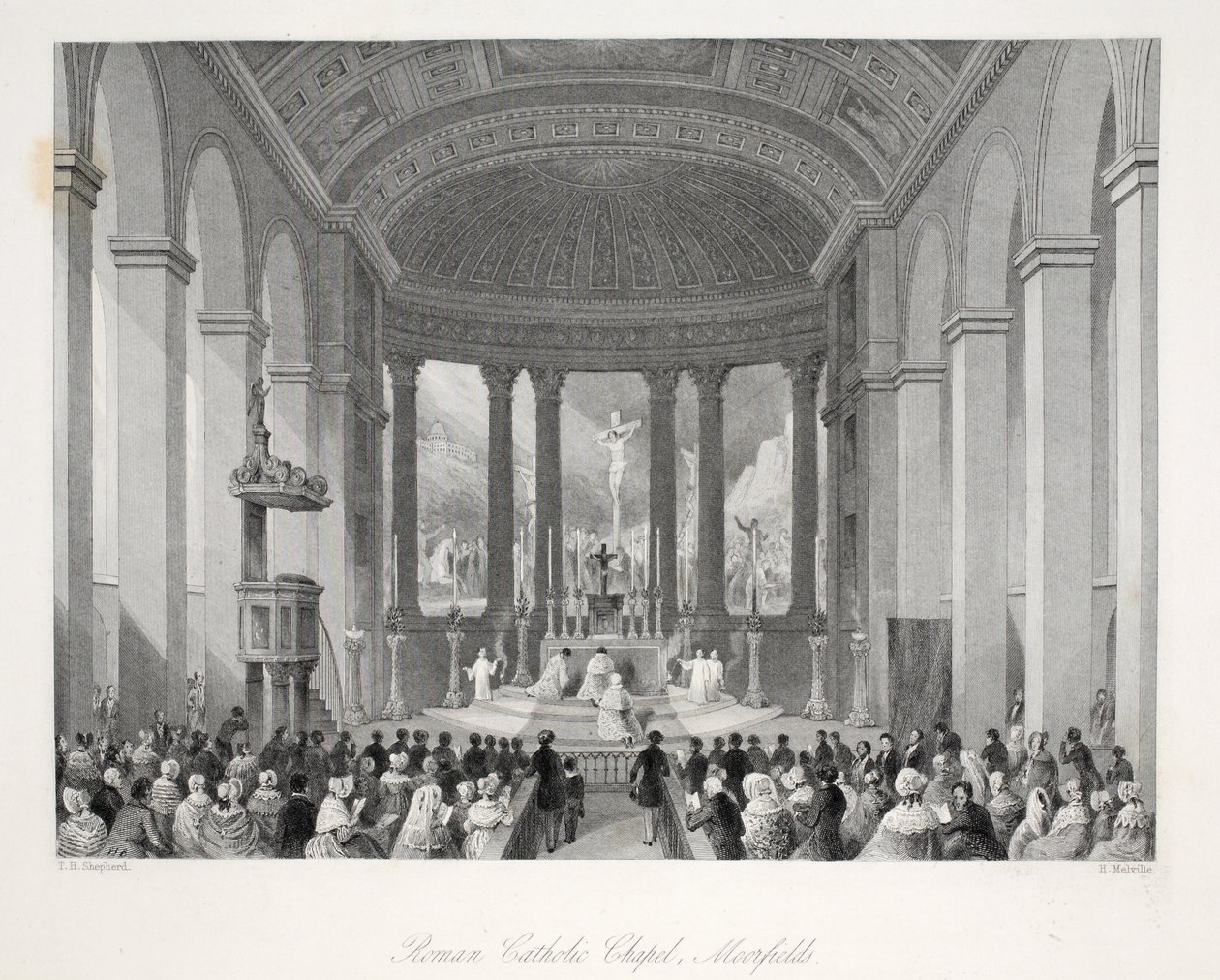 Roma Katolik Şapeli, Moorfields, 