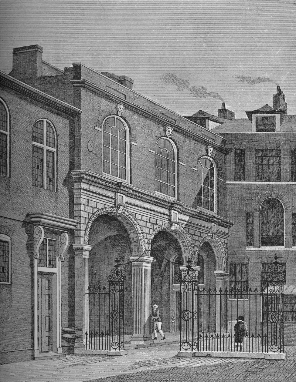 Salters Hall, Londra Şehri, 1822 1911 by Thomas Hosmer Shepherd