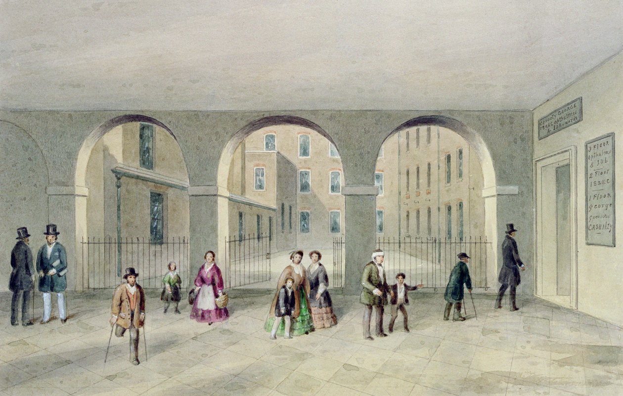 St. Thomas Hastanesi, Southwark, Londra by Thomas Hosmer Shepherd