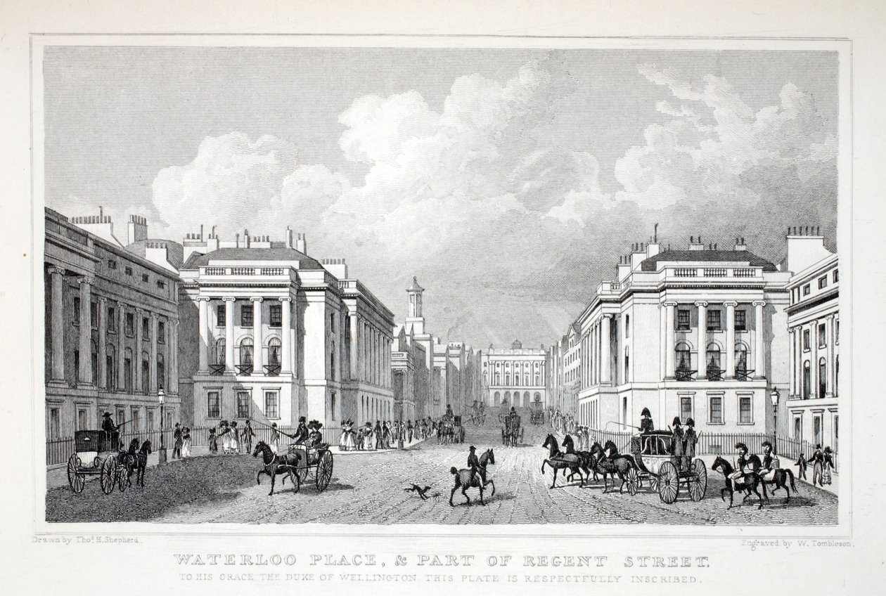 Waterloo Place ve Regent Caddesi