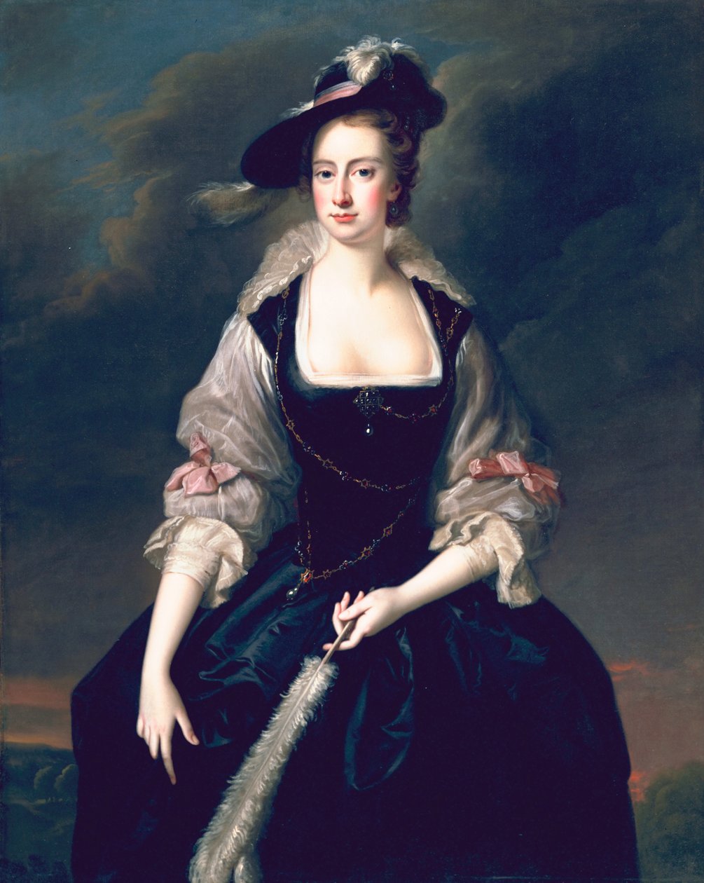Leydi Frances Courtenay, c.1741 by Thomas Hudson