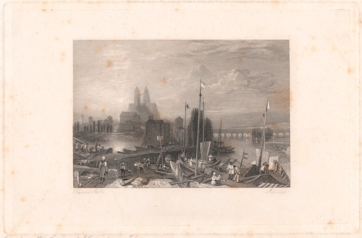 Loire ve Cher Kanalı, Tours yakınında by Thomas Jeavons