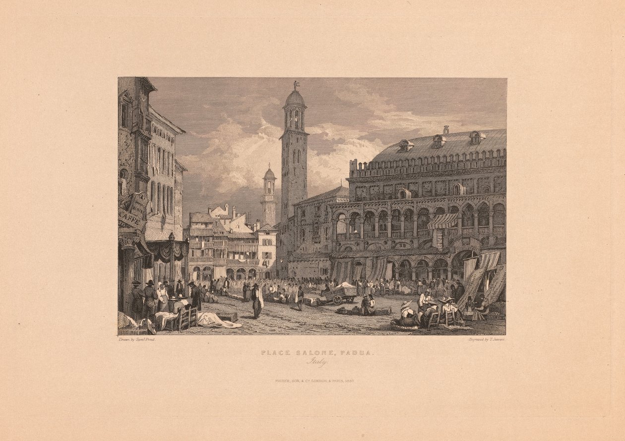 Place Salone, Padua İtalya by Thomas Jeavons