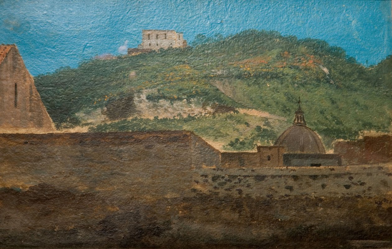 Napoli Yakınlarında Bir Tepe, 1782. by Thomas Jones