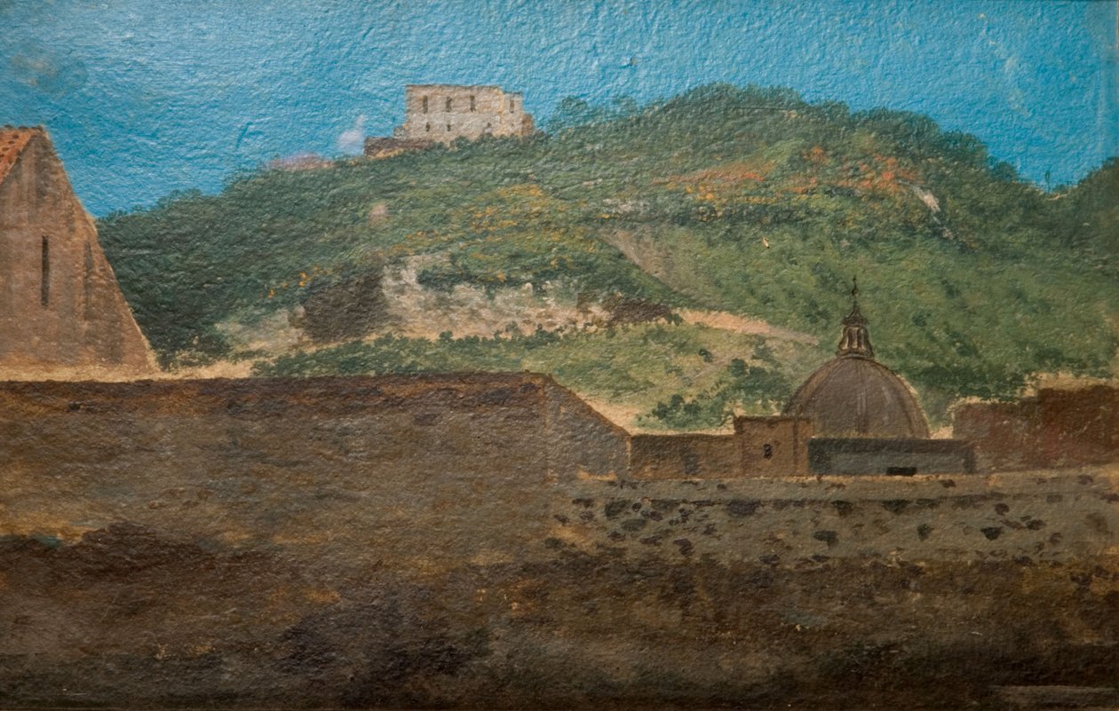 Napoli Yakınlarında Bir Tepe, 1782 by Thomas Jones