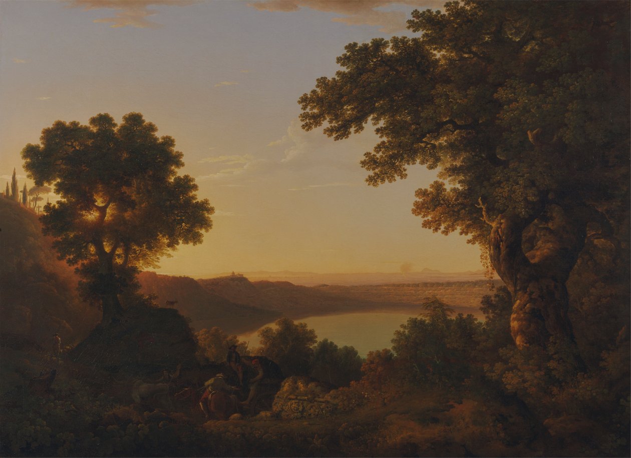Albano Gölü by Thomas Jones