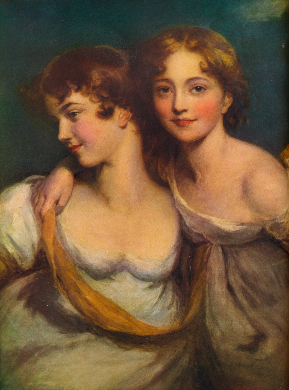 Fanny ve Jane Hamond, 19. yüzyıl, 1917 by Thomas Lawrence