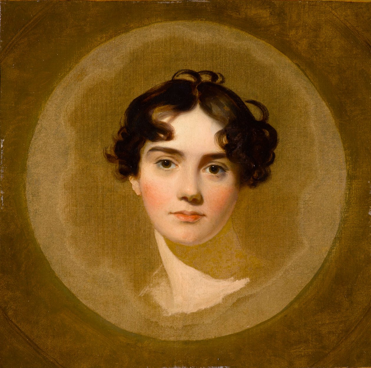 Bir Kızın Başı, 18. yüzyıl sonu - 19. yüzyıl başı (tuval üzerine yağlı boya) by Thomas Lawrence