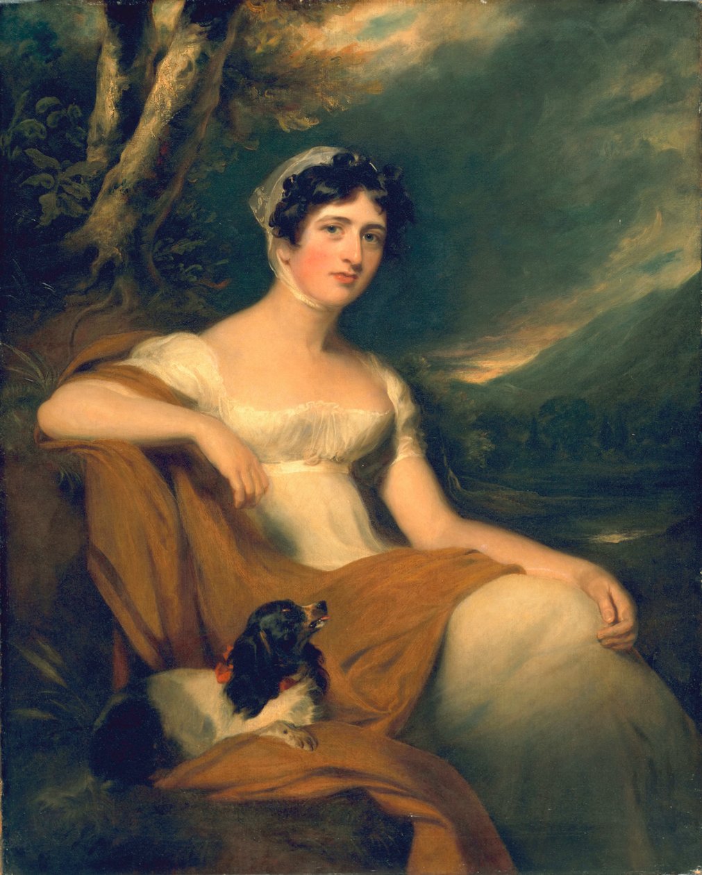 Tatlım. Emma Cunliffe, daha sonra Emma Cunliffe-Offley, c.1809-30 by Thomas Lawrence