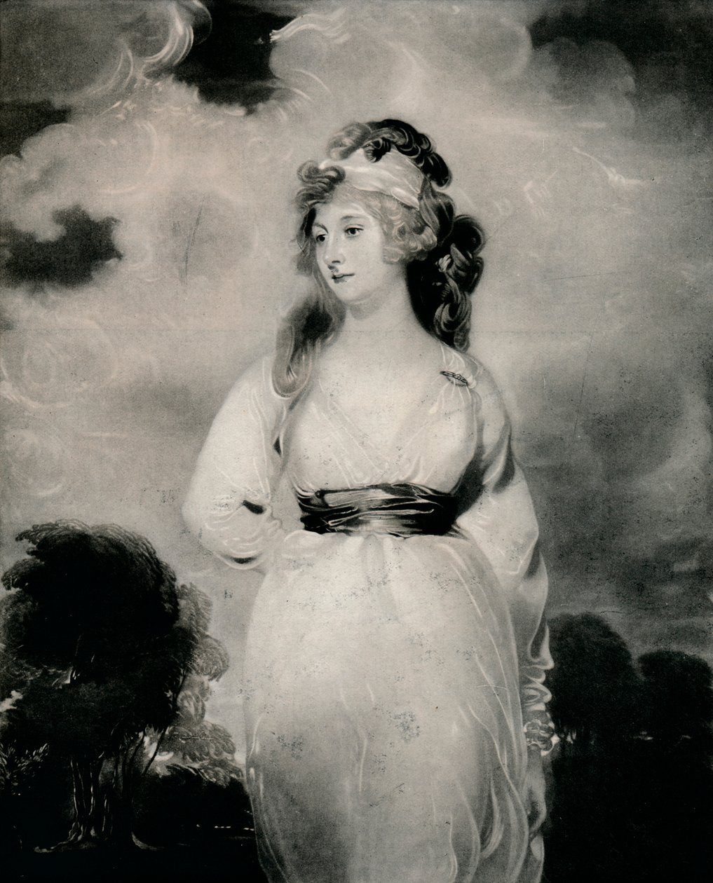 Leydi Amelia Anne Hobart, Vikontes Castlereagh, Londonderry Markizi, c1800, 1 by Thomas Lawrence