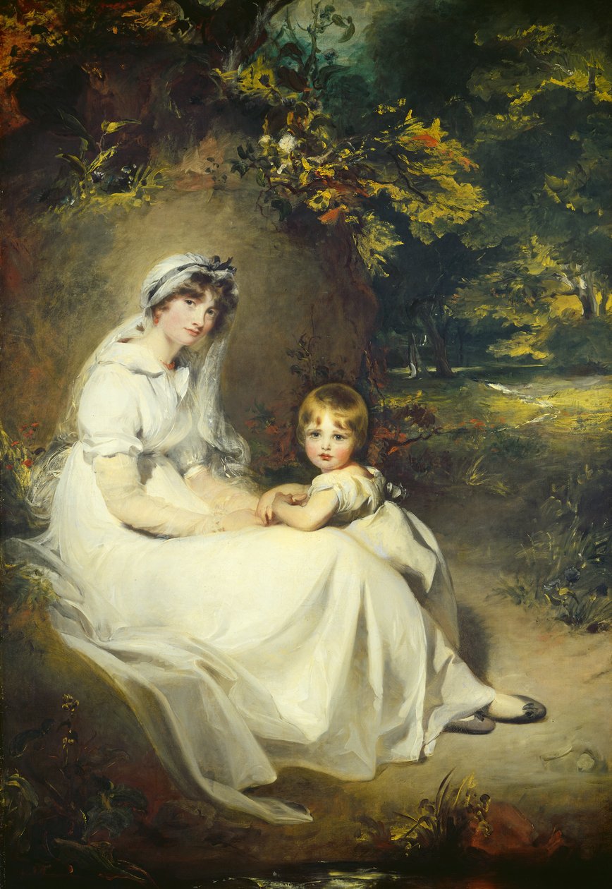Lady Mary Templetown and Her Son, 1802  by Thomas Lawrence