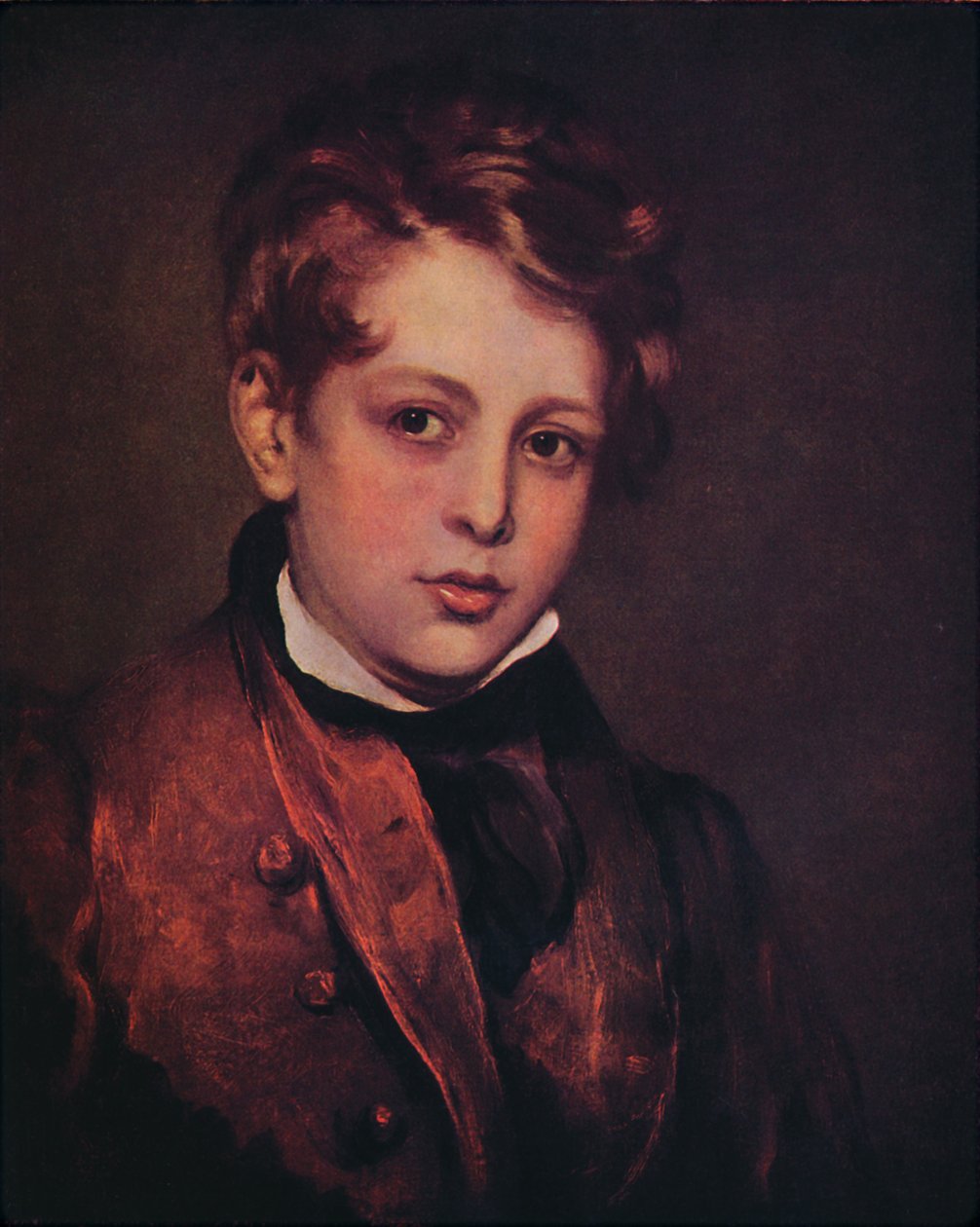 Lord Byron Çocukken, 1799, 1947 by Thomas Lawrence