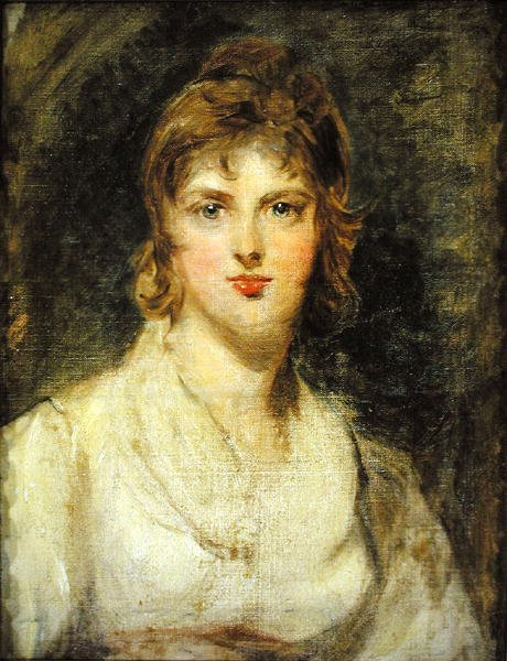Margarette Wilkes (tuval üzerine yağlı boya) by Thomas Lawrence