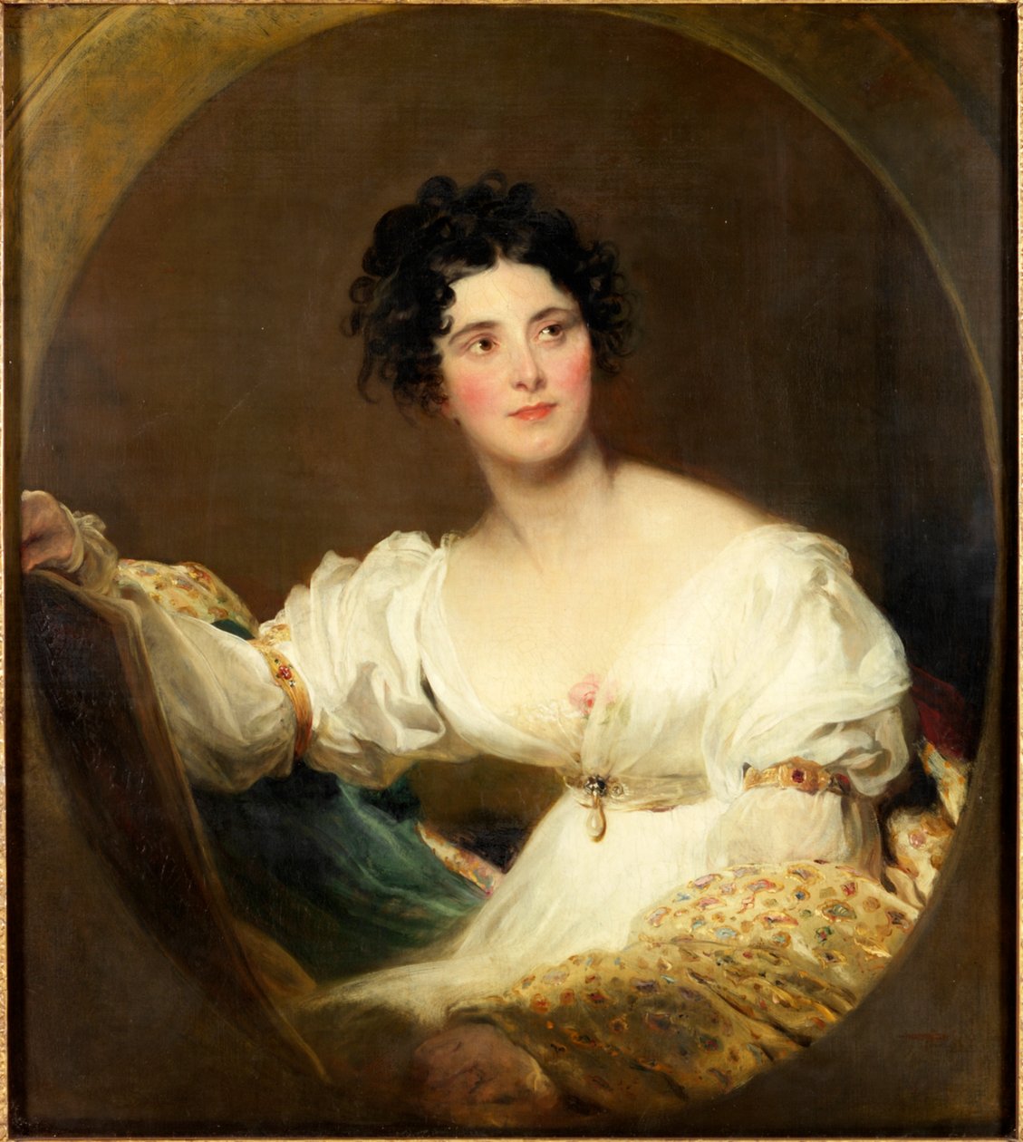 Bayan Littleton, 1822 dolayları by Thomas Lawrence