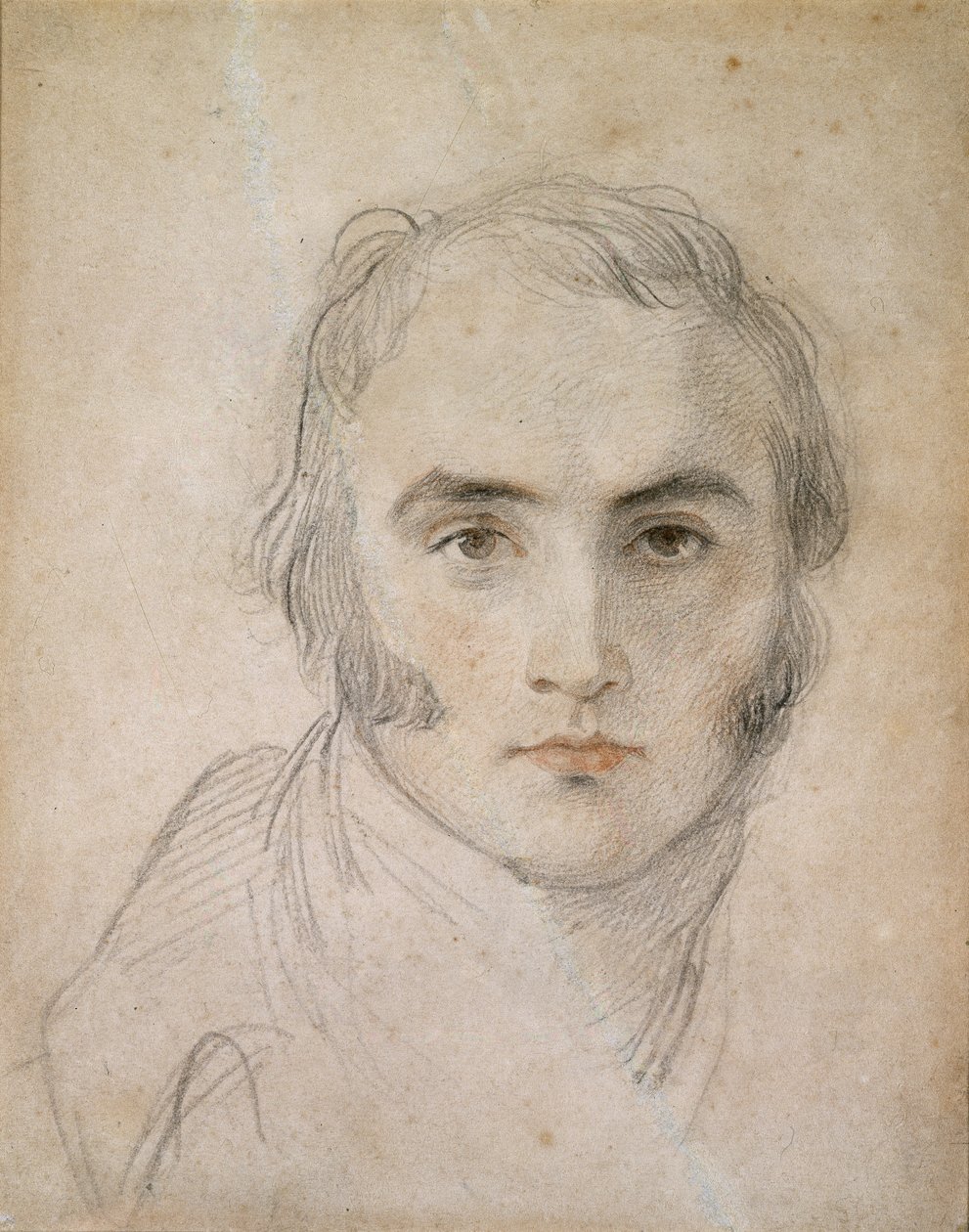 Otoportre, 18. yüzyıl (kağıt üzerinde tebeşir ve klozet) by Thomas Lawrence