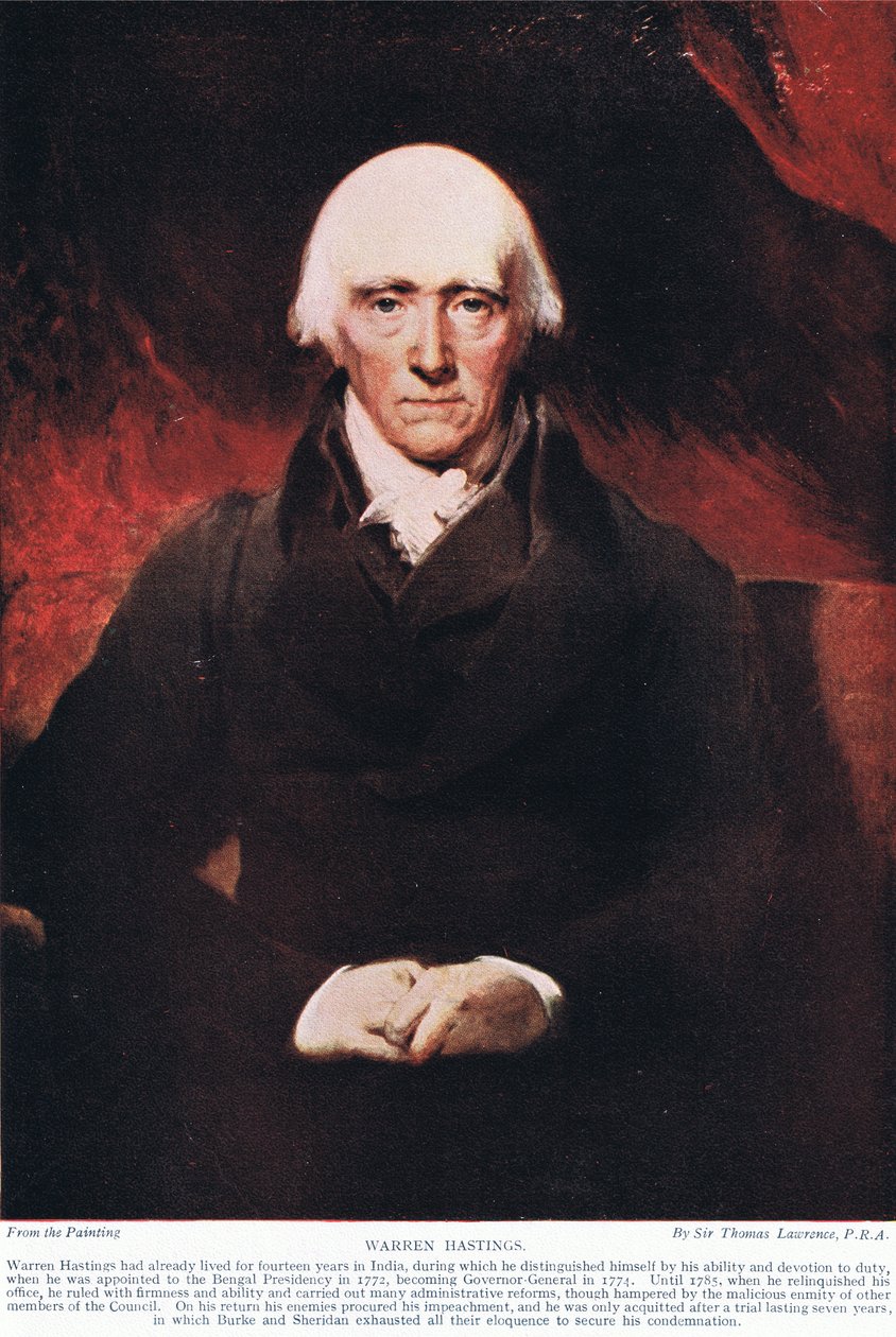 Warren Hastings, 