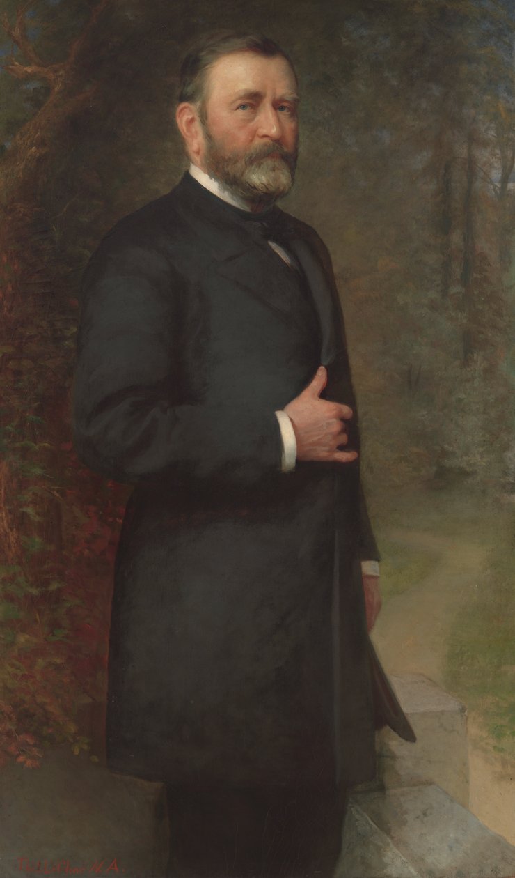 Ulysses S. Grant, c. 1880. by Thomas Le Clear