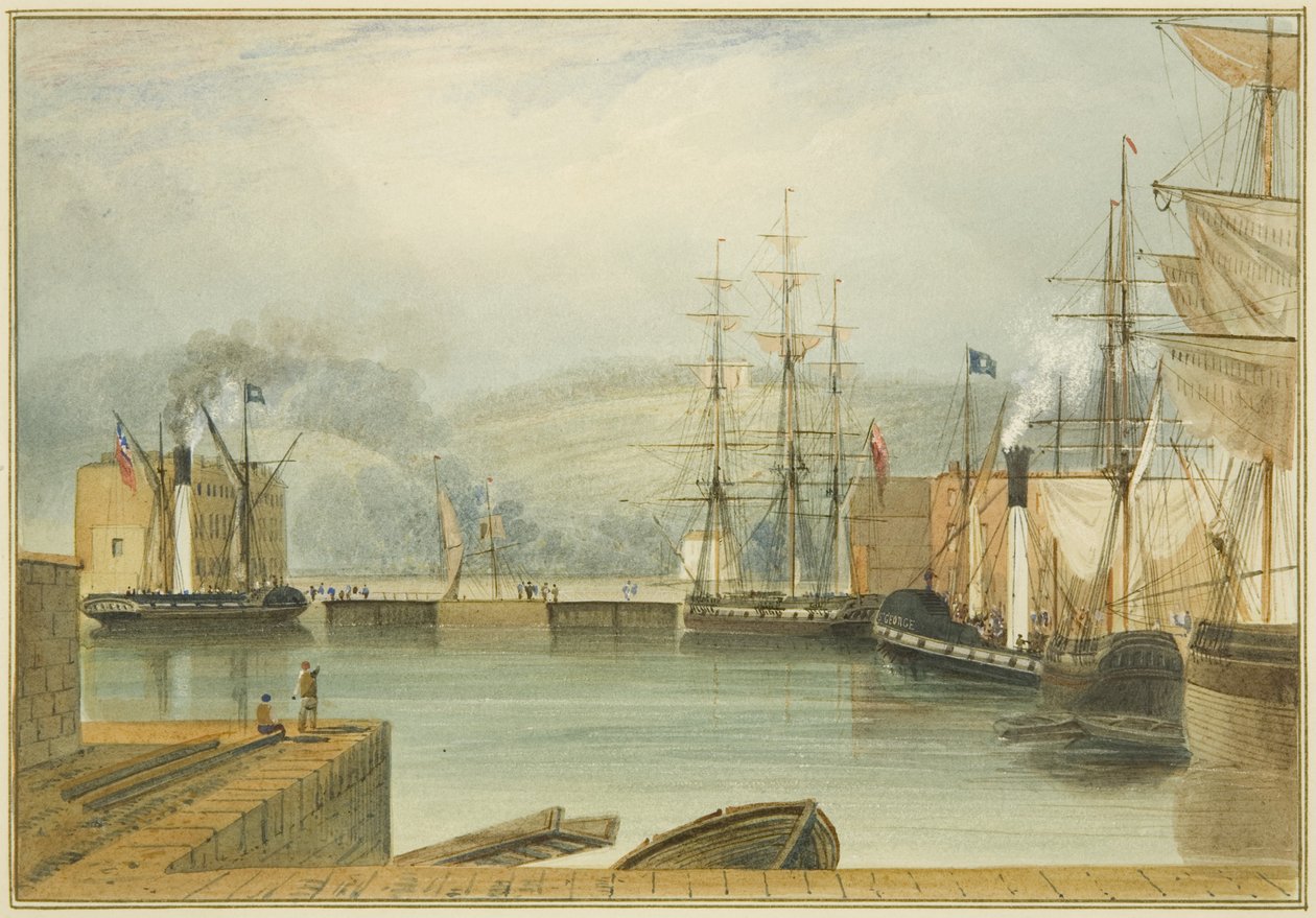 Cumberland Havzası, çarklı vapurlar 