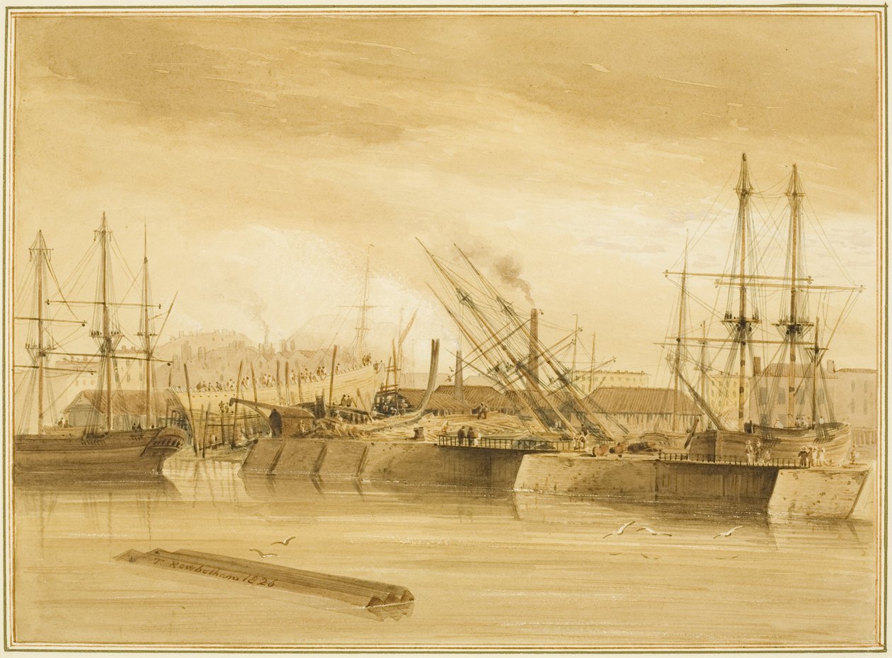 Doğu Wapping Dock, stoklarda 