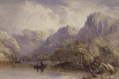 Thirlmere: Göller Bölgesi by Thomas Leeson the Elder Rowbotham