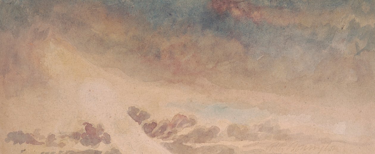 Gökyüzü Çalışması, No.1 by Thomas Lindsay