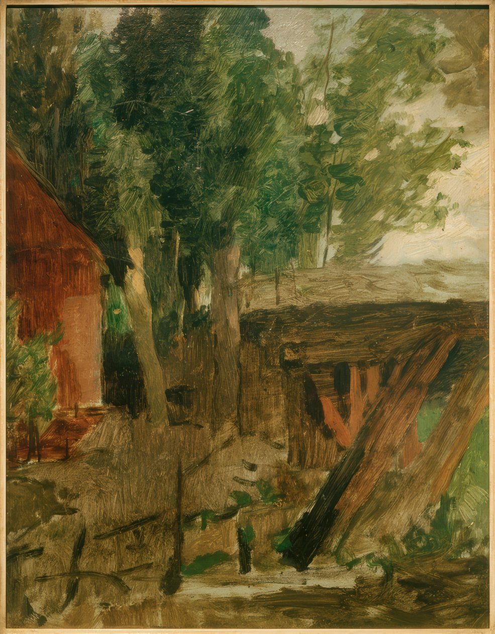 Eski su değirmeni by Thomas Ludwig Herbst