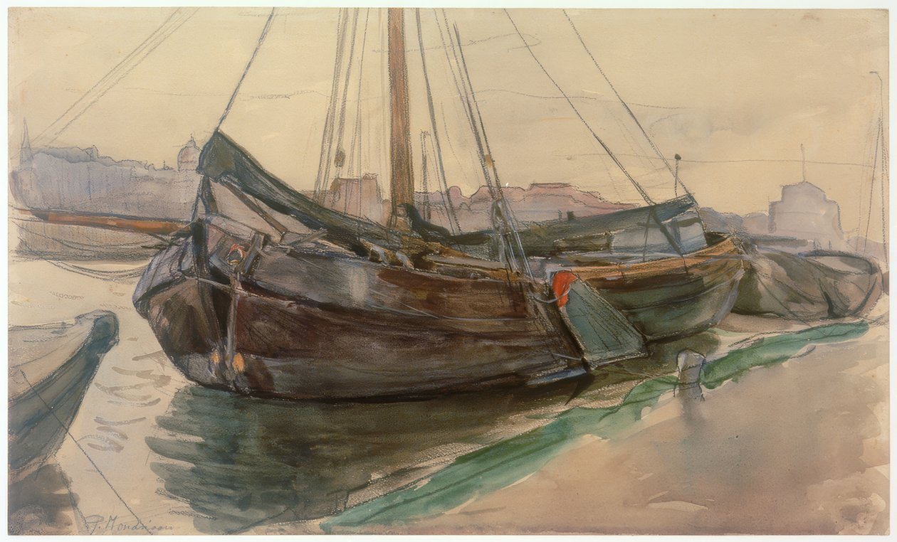 balıkçı teknesi by Thomas Ludwig Herbst
