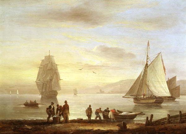 Deniz manzarası by Thomas Luny